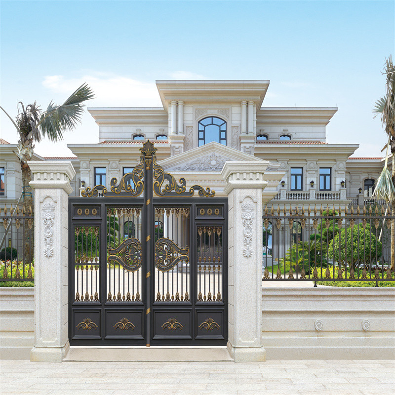 Walkway Home Front 304SS Aluminium Fence Gate Sliding Powder Coating