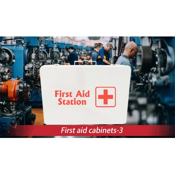 Home Use Wall Mounted Metal First Aid Box Empty First Aid Kit Cabinet for UK Market