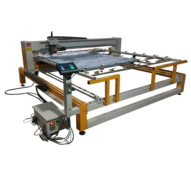 computerized high speed single needle quilting machine single head continllous quilting machine