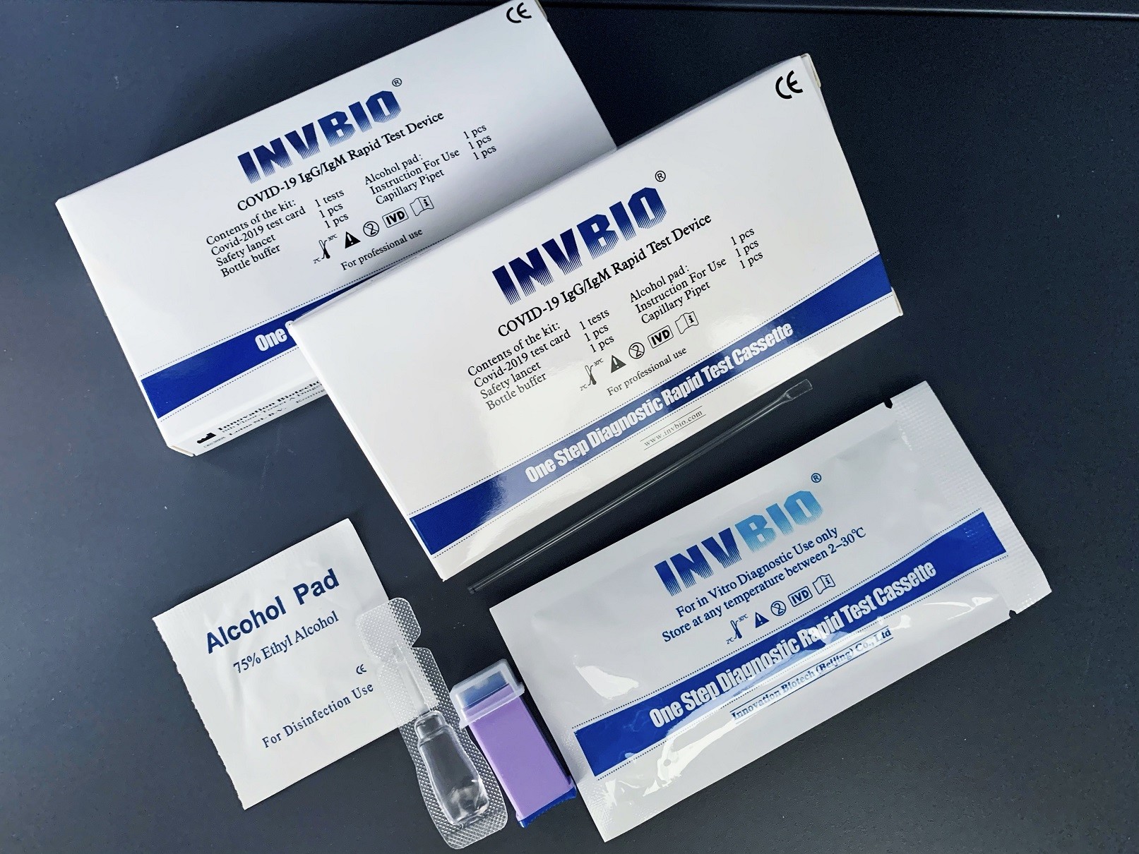 Home CE Approved Igg Igm Antibody Test Kit SARS-CoV-2 Serum Plasma 25pcs/ Box