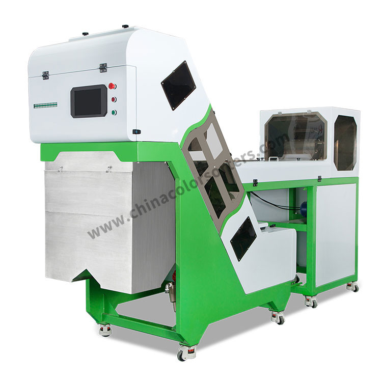 CCD high accuracy color sorter for plastic recycling Plastic color sorting machine