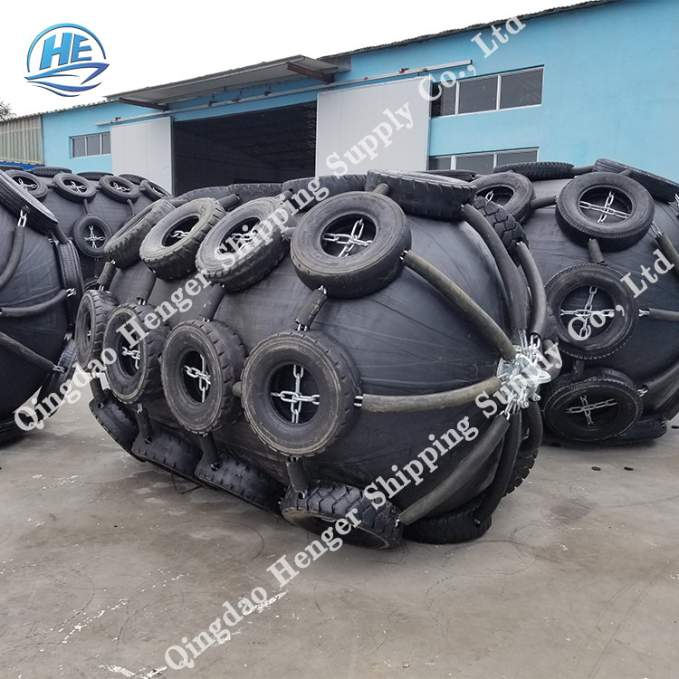 Large Inflatable Marine Rubber Fender Protect Boat Durable Energy Saving