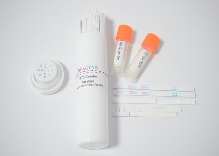 9 Minutes Rapid Lateral Flow Test Kit BTS Strip Test Works In Cold Milk