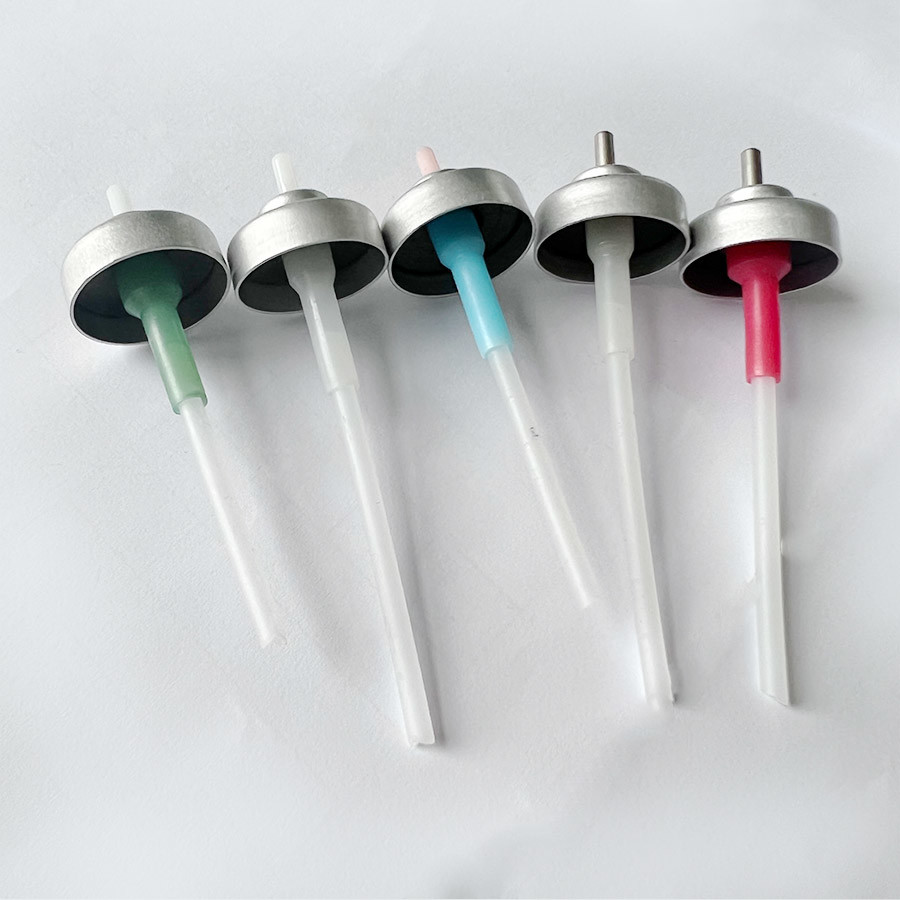 Chemical Resistance Metered Aerosol Valve 20mm For Personal Care Aerosol Cans