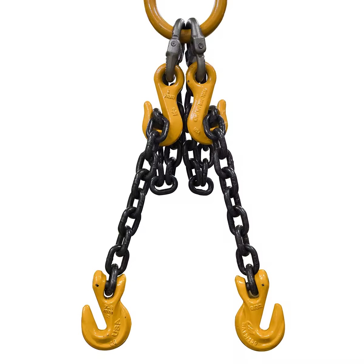 40 Ton Load Capacity 20Mn2 Chain Lifting Chain Sling With Master Link 12M Long Double Leg