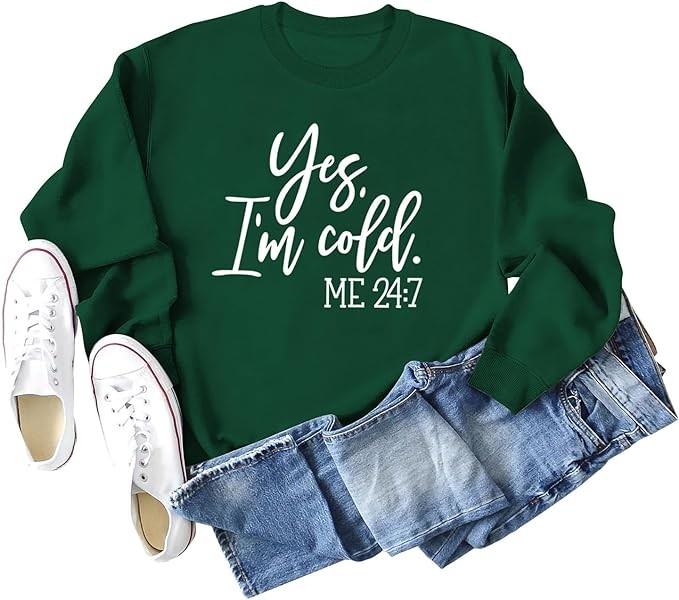 Funny Letters Printed Casual Loose Sublimation Pullover Sweater Print On Demand OEM