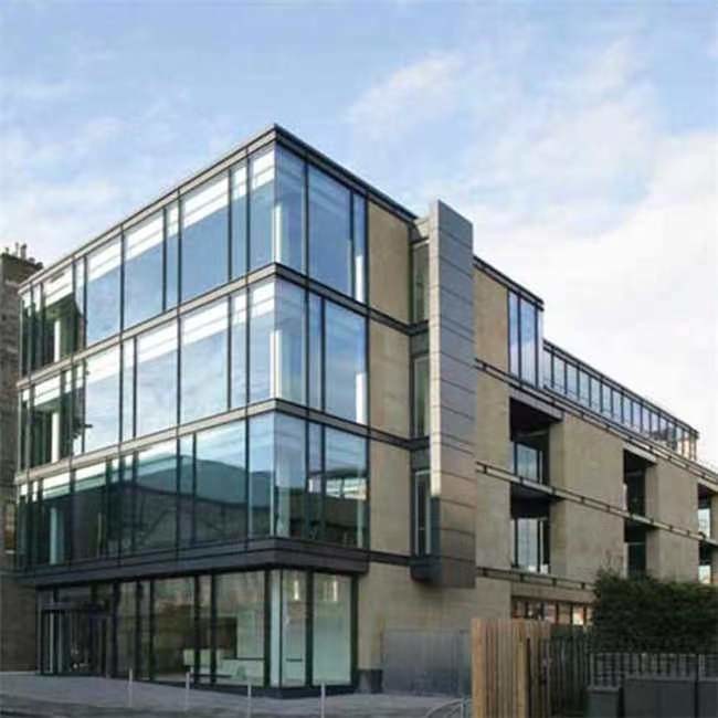 Blast Resistant Unitized Glass Aluminum Curtain Wall Cladding System