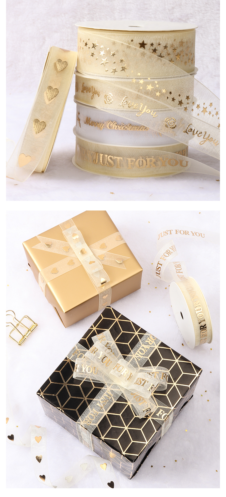 China Factory Wholesale Custom Printed Christmas Ribbon Roll Polyester Personalised Satin Ribbon