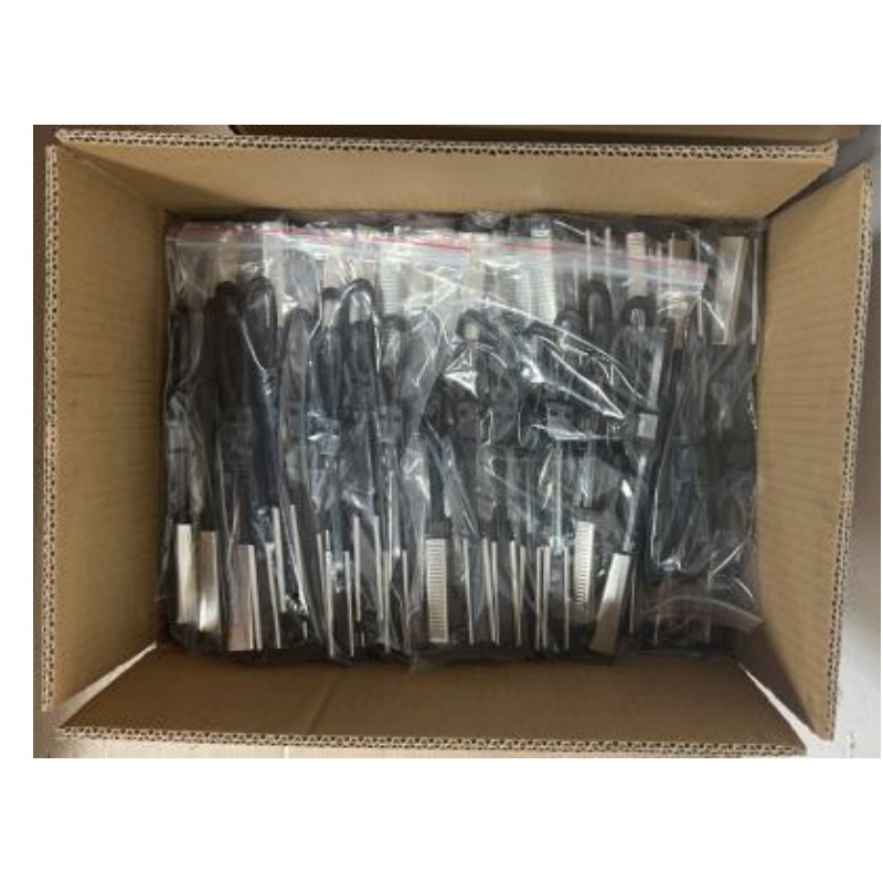 Drop Cable Clamp for Outdoor FTTH Network Fiber Optic Cable 1KN 2-8mm Nylon and Metal