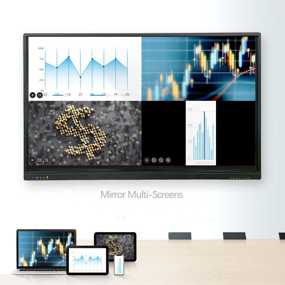86 Inch Digital Interactive Whiteboard For Teaching And Meeting