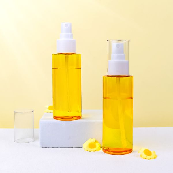 Non Spill High Impact Resistance Plastic Spray Bottle with Customizable Logo for Cosmetics and Skincare