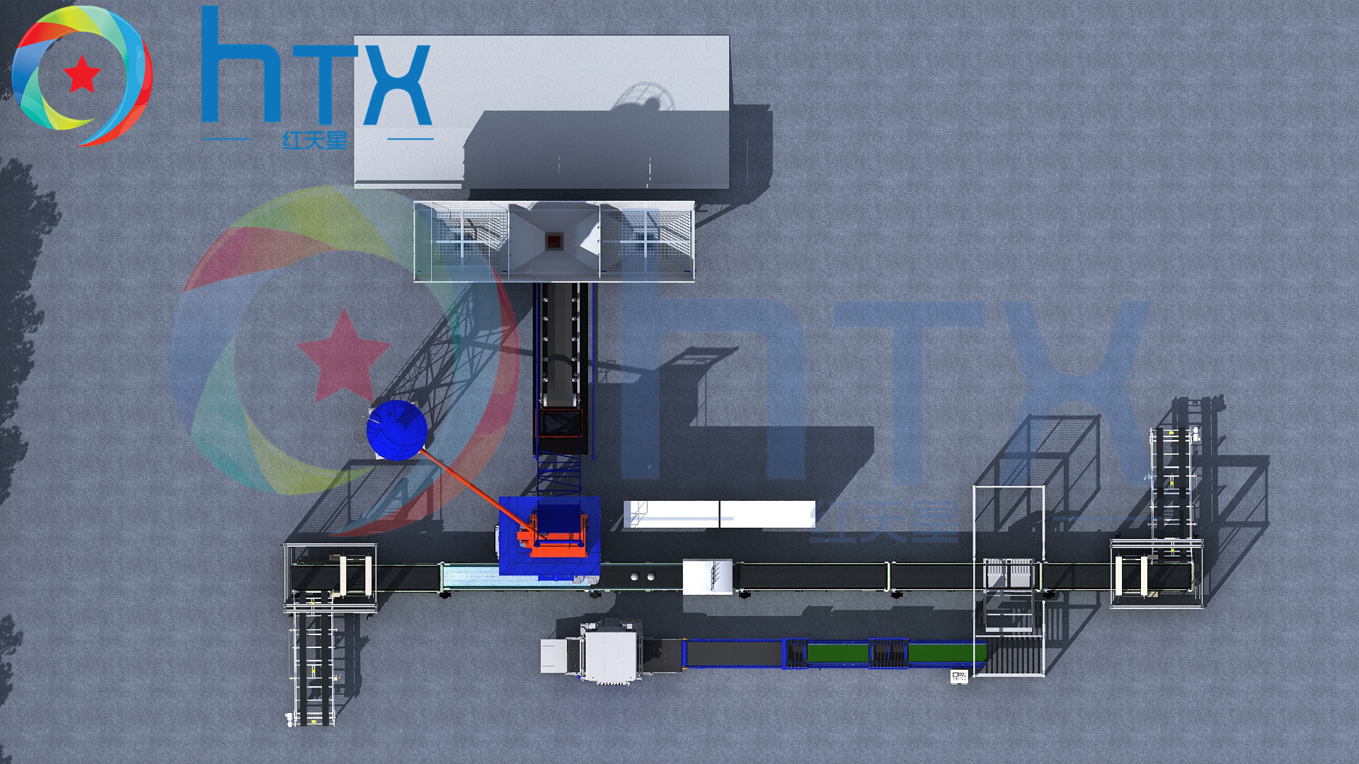 Precast Automatic Concrete Dosing System Artificial Stones Production Line Feeding Machine