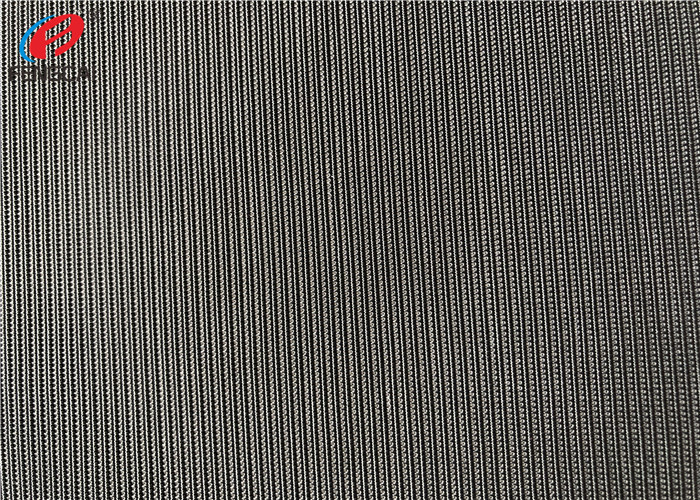 75% Nylon 25% Spandex Stripe Sports Mesh Fabric Cool Breathable Power Mesh Fabric
