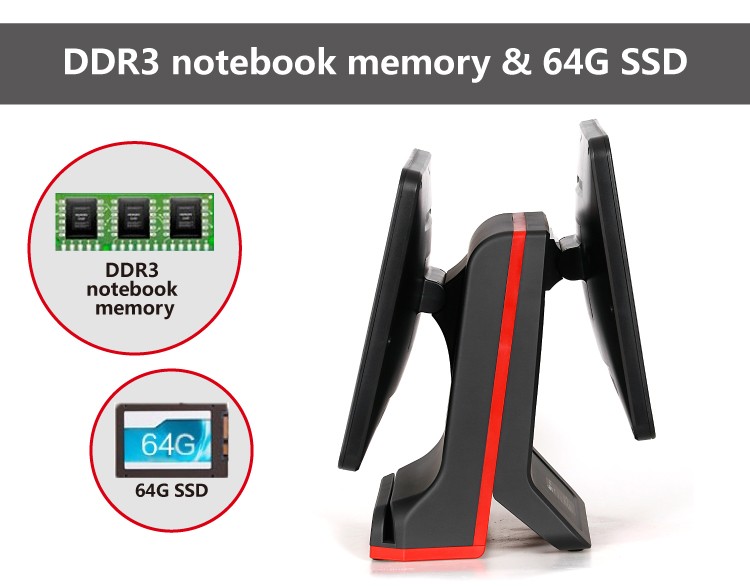 Efficiently Manage Your Sales with Bimi POS-0088 15 inch SSD POS Point of Sale System