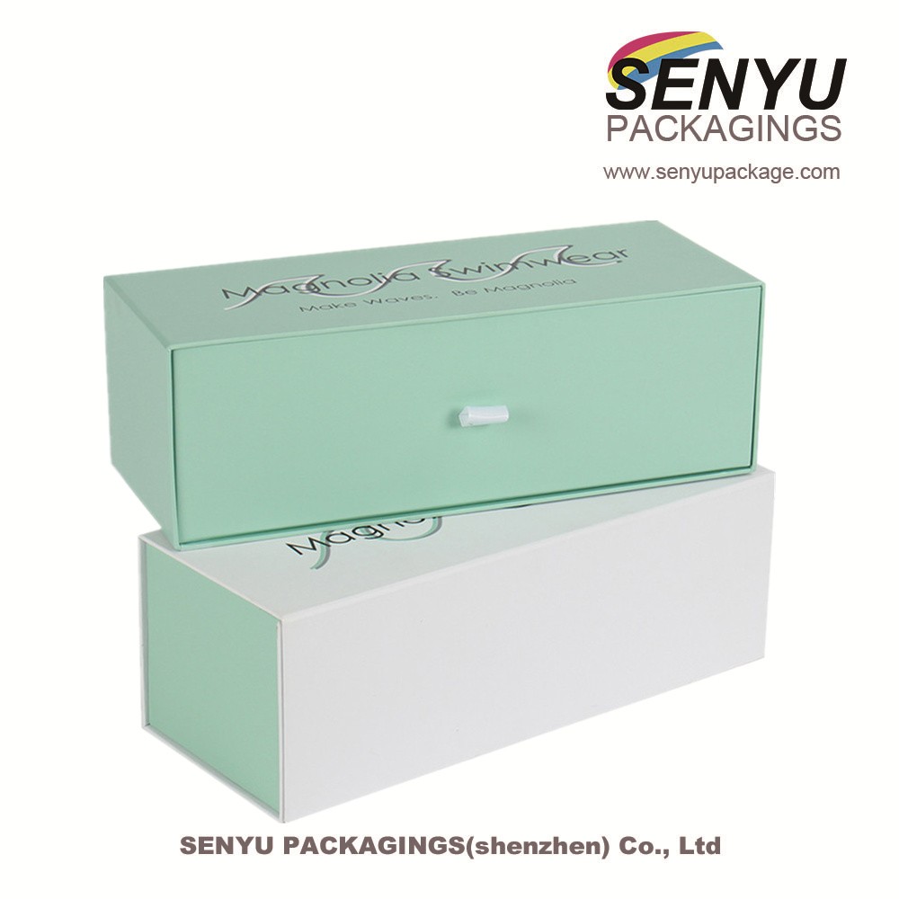 Drawer Kraft Paper Packaging Sliding for Kids Baby Socks