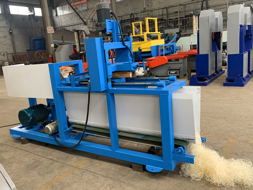 Wood Rope Making machine for wood wool fire rope, Wood Wool Machine for sound insulation board