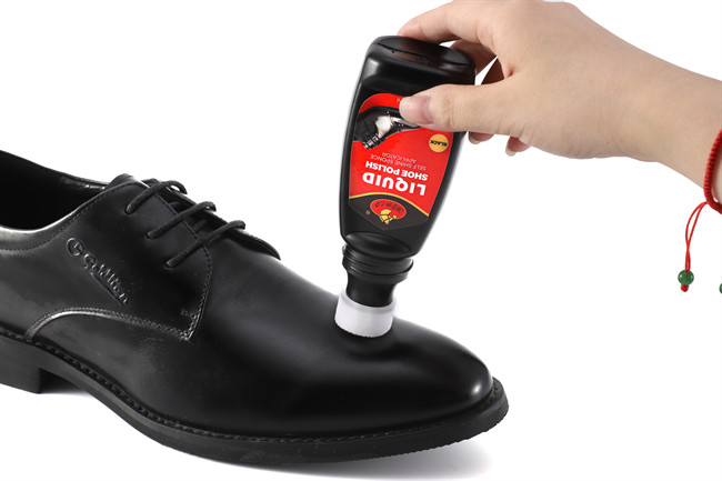 Light Brown Liquid Leather Shoe Polish Instant Shoe Polish 75ml Net Volume
