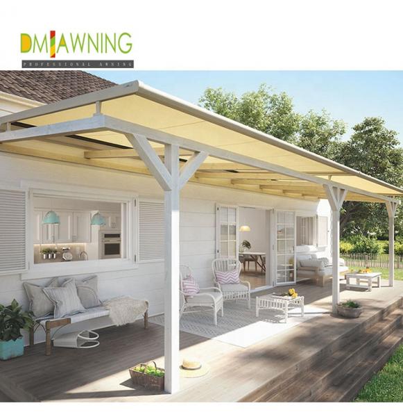 Aluminum Cassette Roof Conservatory Waterproof Pergola Roof Awning