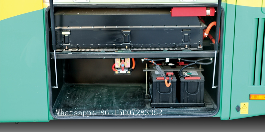 Medium Large 8m 10m 12m Electric City Bus with EURO 5 Emission Standard and Materials