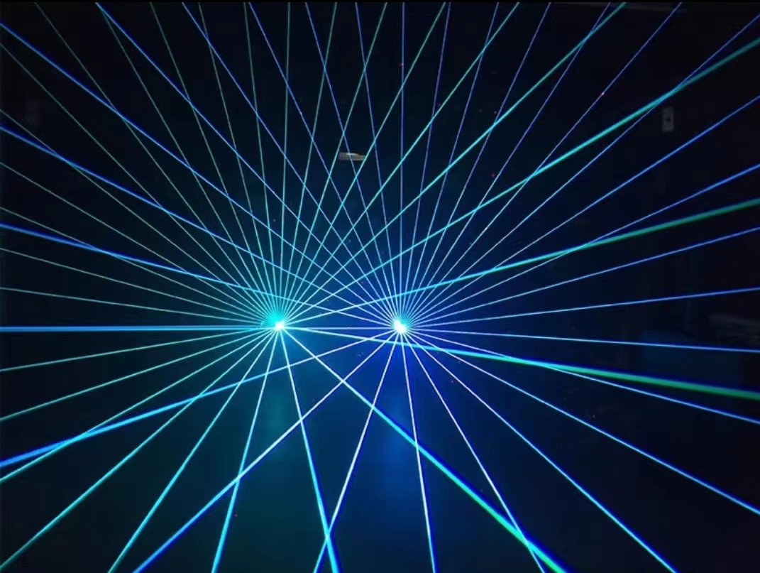 MF-7100XS Hexagonal Flash Background Laser Light for Party And Wedding Accessory