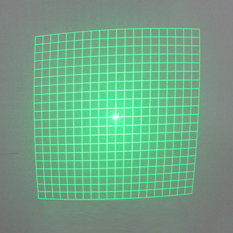 Square Grid Particular Light Spot DOE Laser Module 520nm Line Style