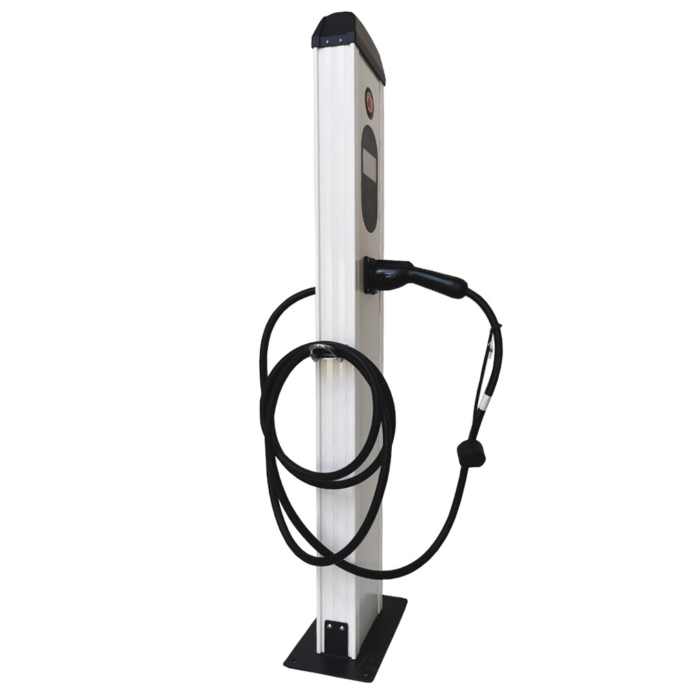 UK Plug Public DC EV Charger 43kw Type2 3 Phase 63A For Emobility