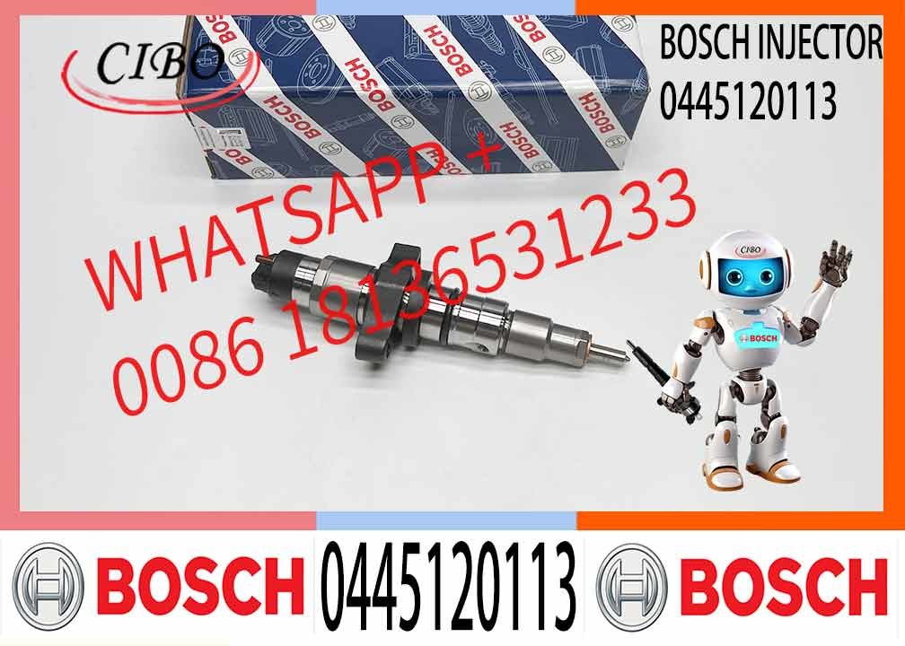 Diesel Engine Common Rail Injector 0445120113 0445 120 113 0 445 120 113