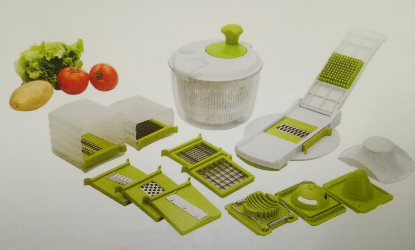FBF1415 for wholesales hand-powered salad maker,food chopper,mixer,blender as seen on TV