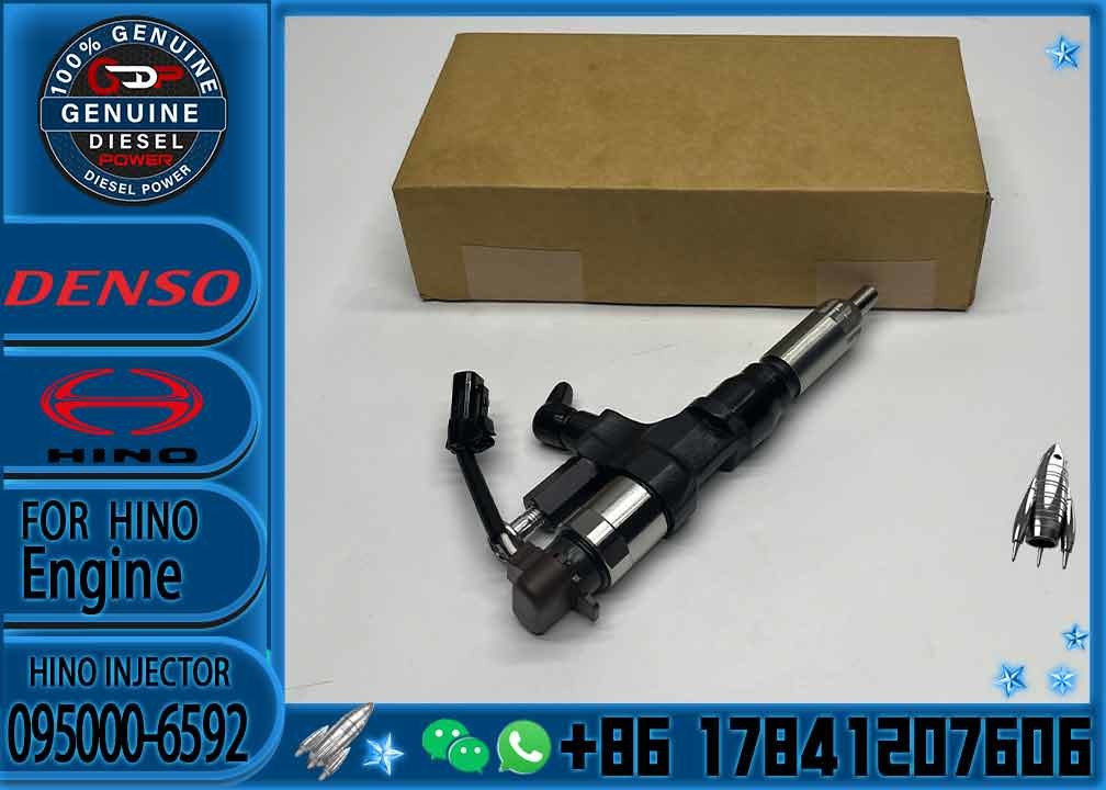 Common rail diesel injectors 095000-6590 auto fuel injection 095000-6592 095000-6591 stainless steel injector for Hino