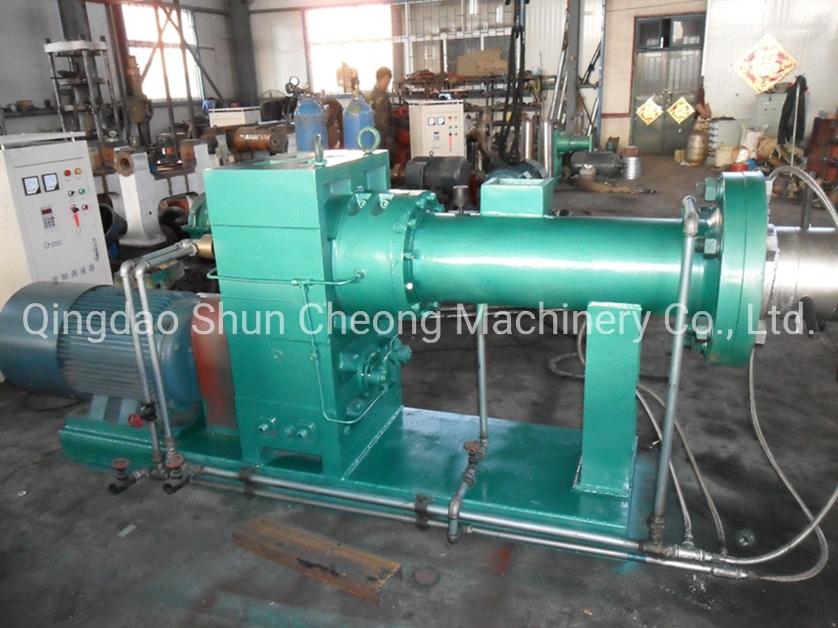 Rubber Knitting Hose Production Line / Rubber Hose Forming Extruder