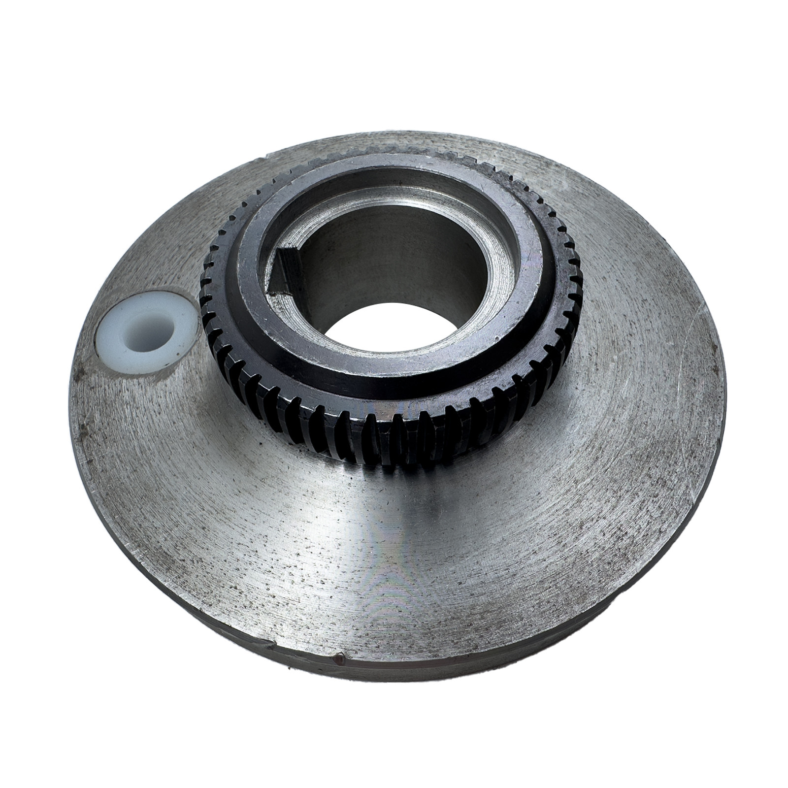 Steel Vibrating Rammer Flange For Asphalt Paver 54628516 Demag Spare Parts