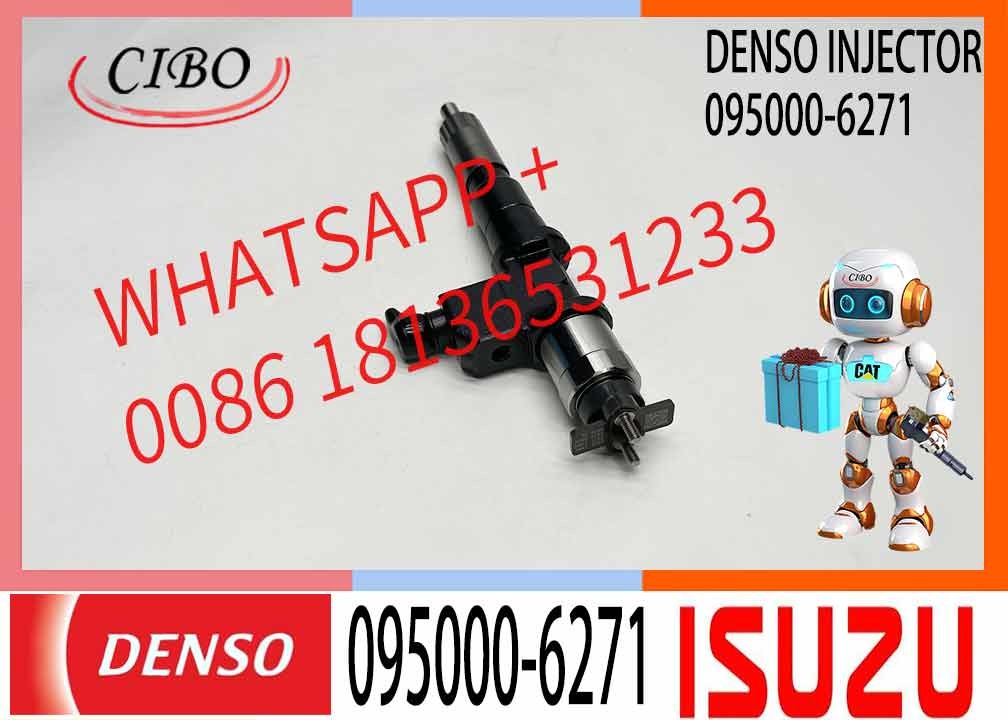 8-97610254-1 Common Rail Fuel Injector 095000-6271 095000-6272 095000-6650 095000-6651