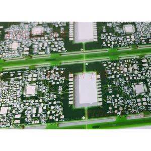Immersion Silver Multilayer Circuit Board 6 Layer PCB 0.8 MM Thickness