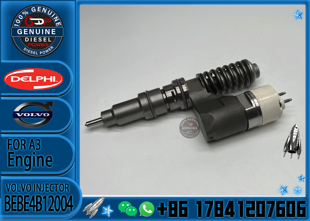 Diesel Fuel Injector BEBE4B12004 1547287 3964820 BEBE4B10101 8113092 EX631011 3155040 RE517663 R517662 for VOL