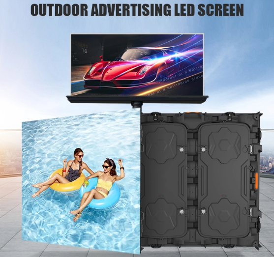 Full Color Outdoor Waterproof Epistar P8 LED Billboard With 3840Hz Refresh Rate