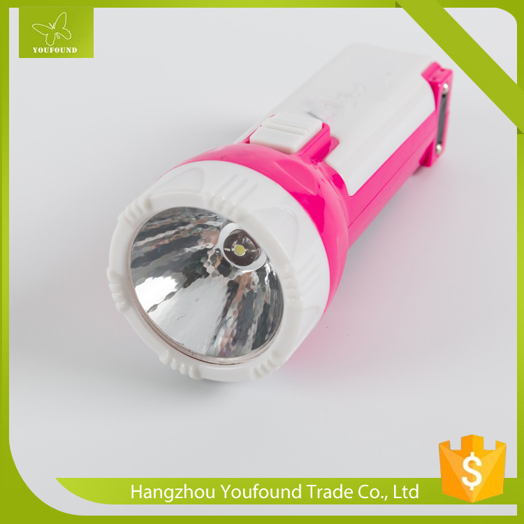 SD-5120 ABS Plastic Hand Press LED Flashlight Torch