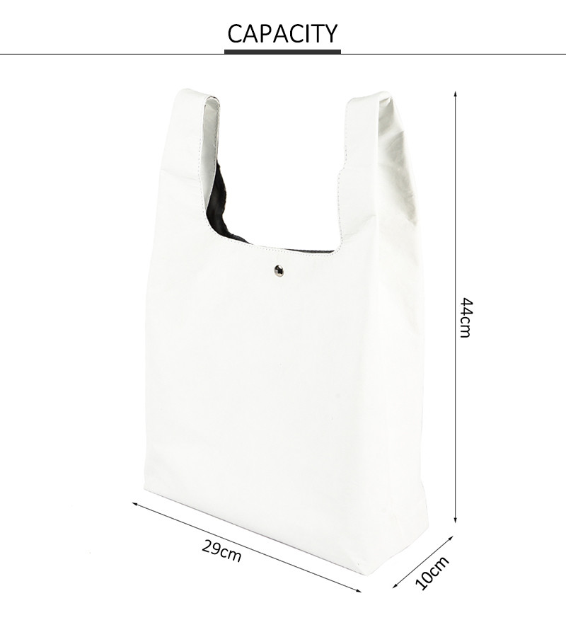Collapsible Lightweight Water Resistant Tyvek Cosmetic Bag