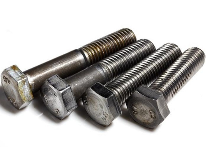Stainless Steel Hex Bolt SS304 M6 5/16 Inch Passivated Finish Corrosion-Resistant for Outdoor Use