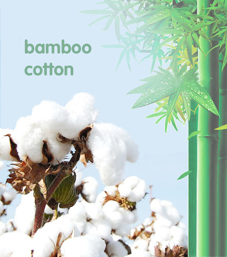 No Fluorescent Agent Bamboo Gauze Fabric For Baby Clothing 53 Inch Width