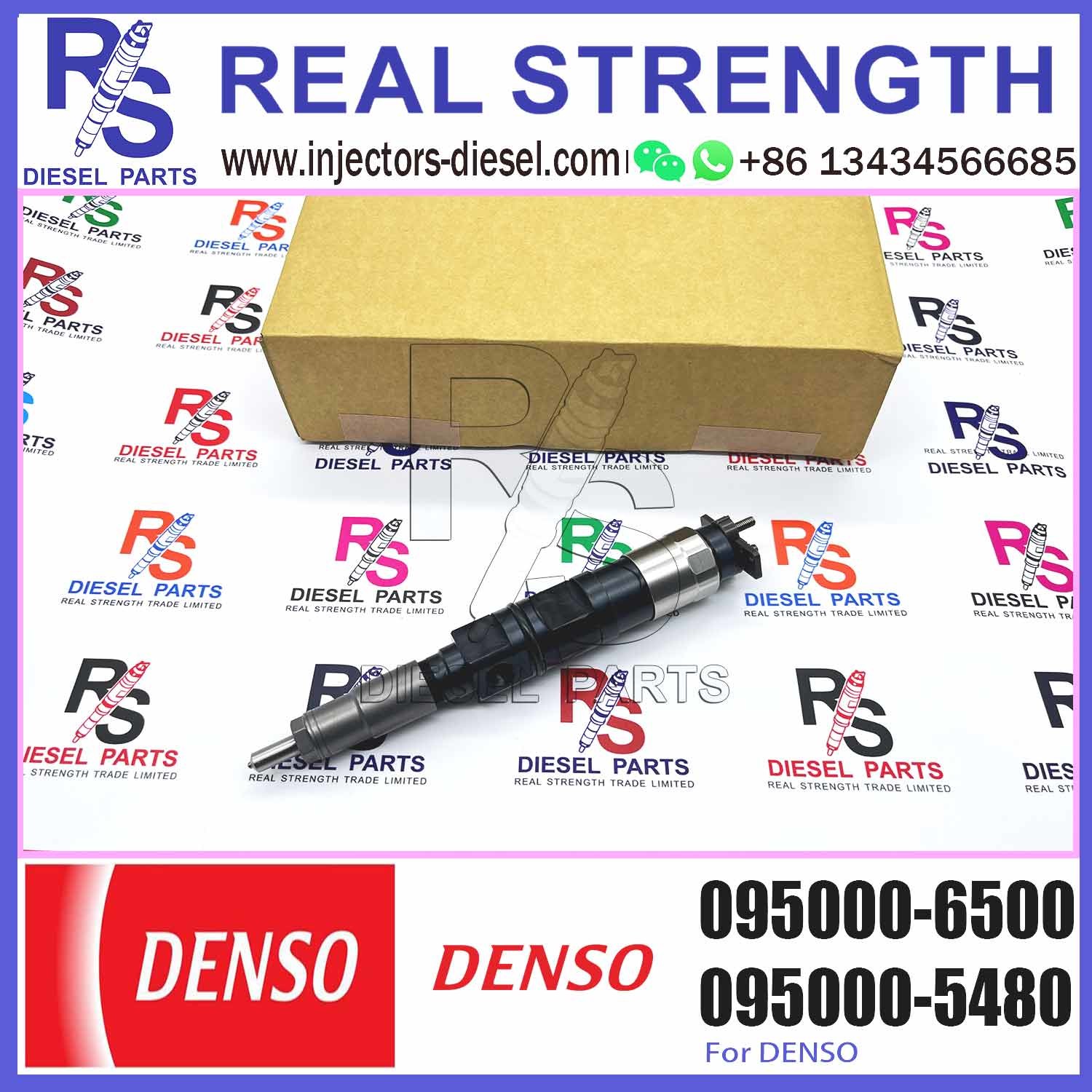 Common Rail Diesel Fuel Injector DZ100216 RE5291117 0950006500 095000-6500