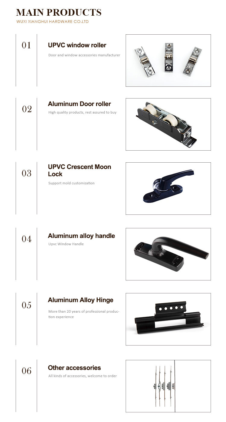 Horizontal Pivot Window Aluminum Alloy Hinge for Hotel Villa Apartment Office Building