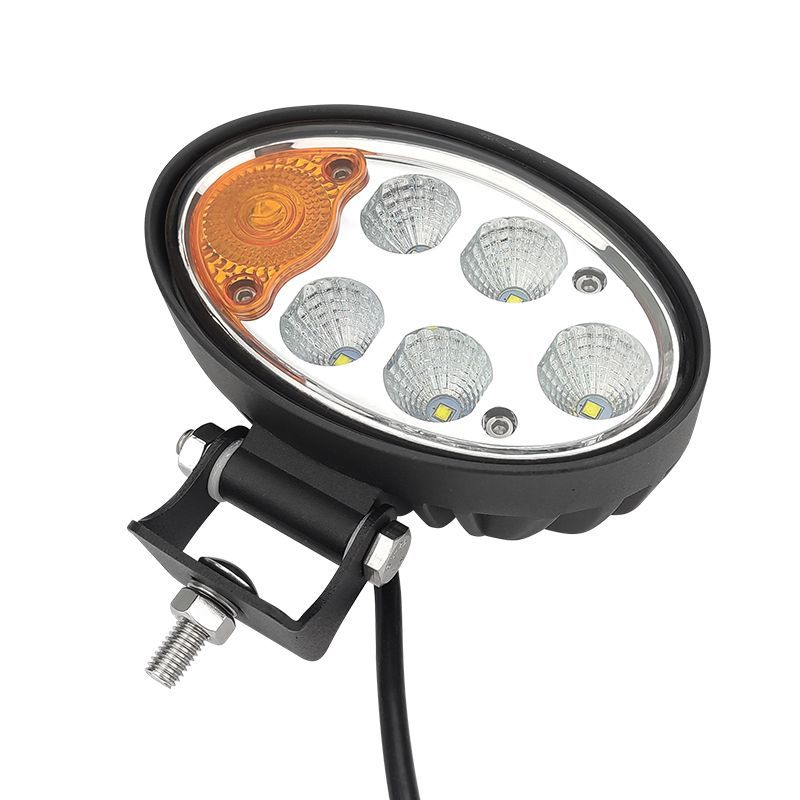 5.6 Inch 36W Oval LED Tractor Work Light with Turnal Signal