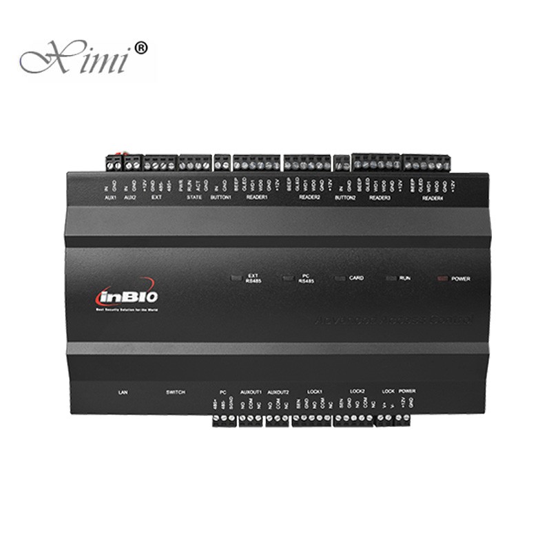 Fingerprint Access Control Board Inbio260 Access Controller Panel With Power Protect Box