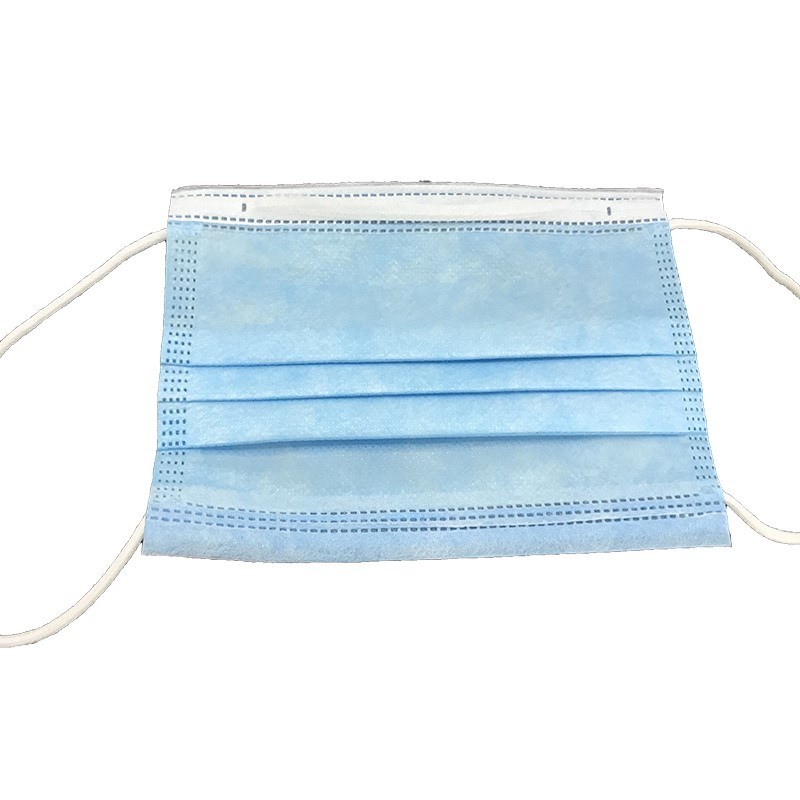 Anti Pollution Non - Woven Fabric Face Mask 3 Ply Disposable Health Protective