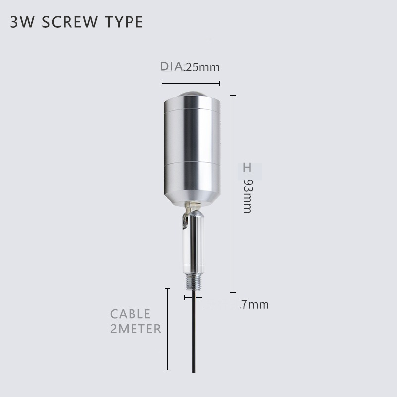 Modern Zoomable Dimmable Energy Efficient LED Mini Spot Light