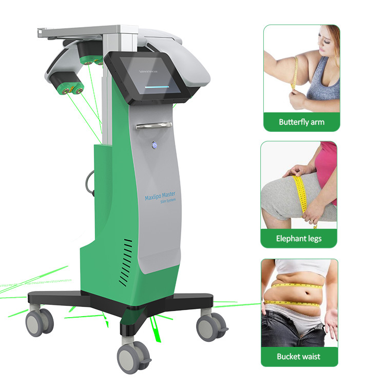 10D Maxlipo Master Laser Slimming Machine For Improves Skin Elasticity / Weight Loss
