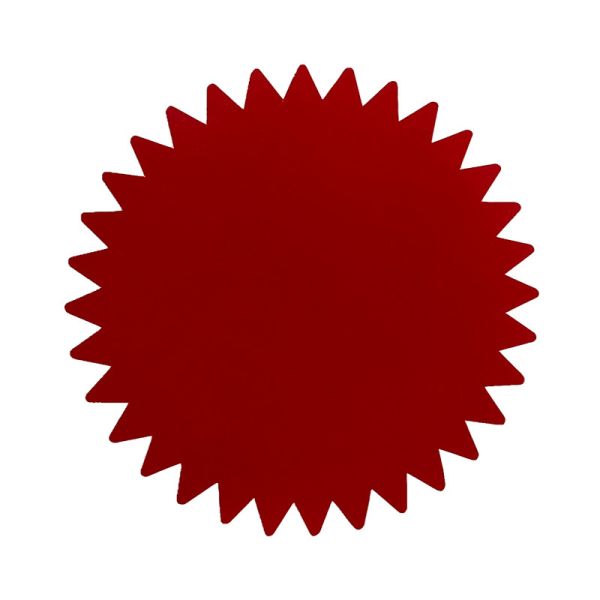 Certificate Seals Of Achievement Embossed Seal Stickers Self Adhesive Red Gold Foil