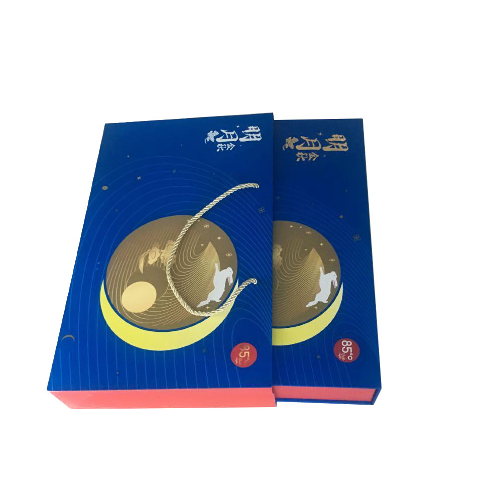 Exquisite Hardboard Paper Gift Box Packaging With Plastic Insert Tray
