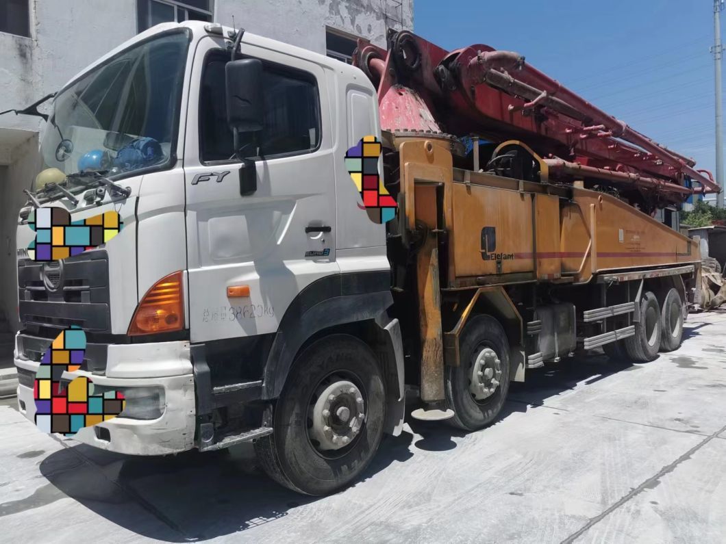 2012 Putzmeister 49m Concrete Pump on Hino