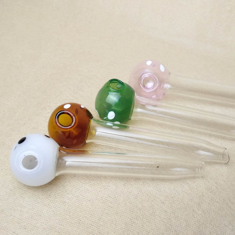 Heady Glass Smoking Pipe Multi Colors Dab Nail Hand Blown Production Technology